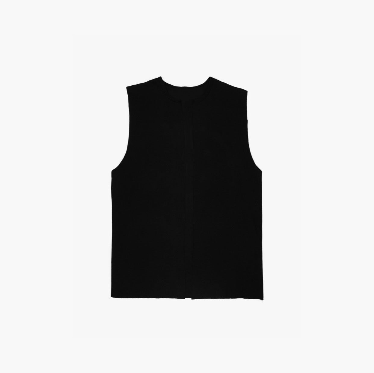 BREDREN T SHIRT VEST BLACK