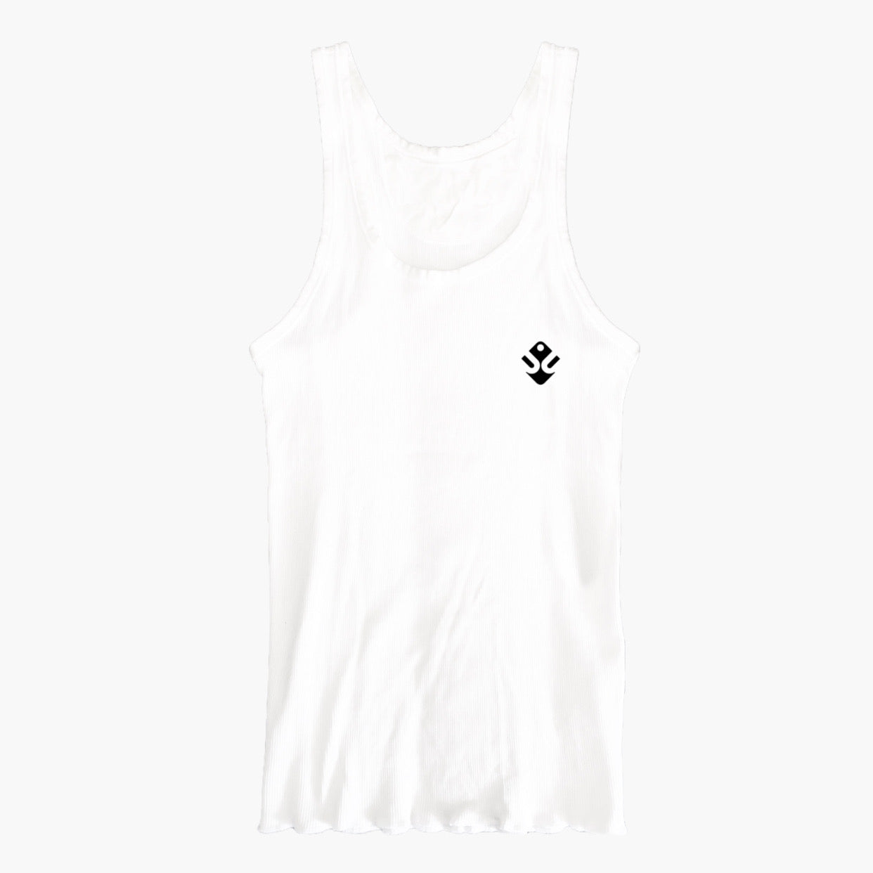 UNDISCOVERED TRIBE TANK TOP WHITE