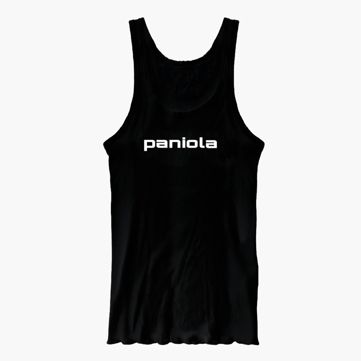 PANIOLA TANK TOP BLACK