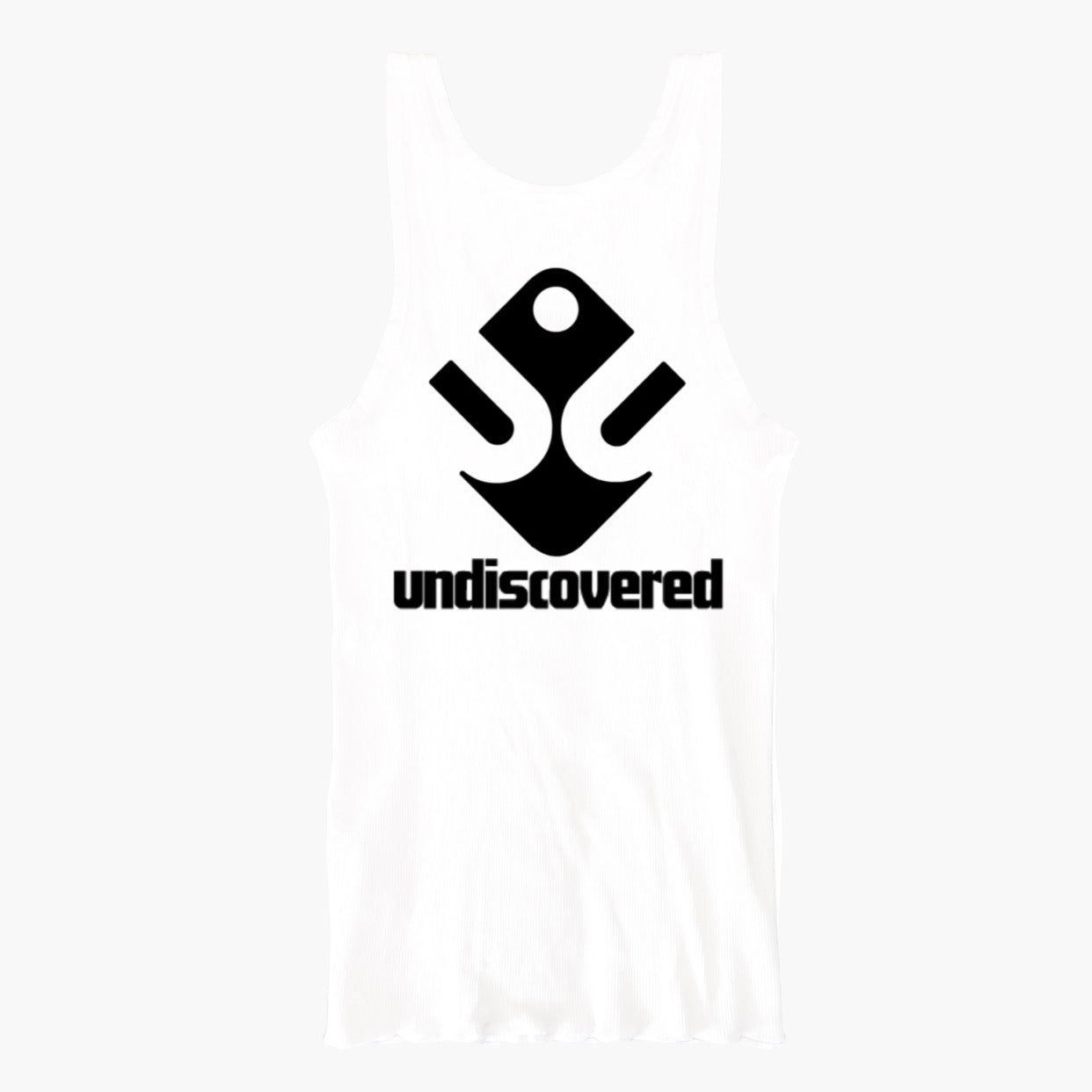 UNDISCOVERED TRIBE TANK TOP WHITE