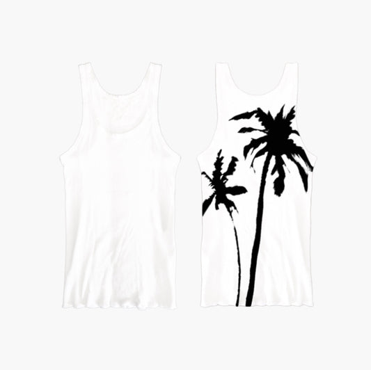 PALMS TANK TOP WHITE