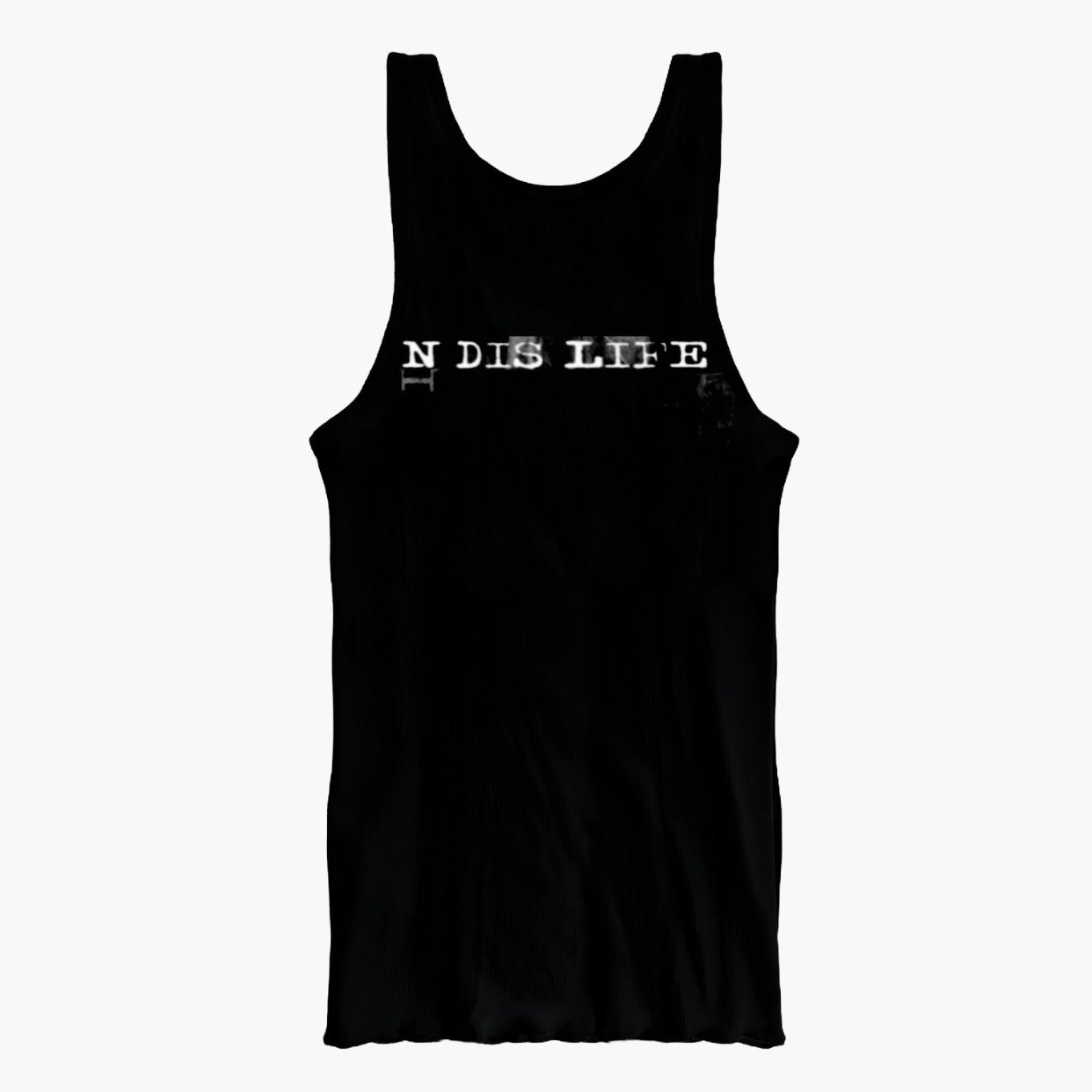 IN DIS LIFE TANK TOP BLACK