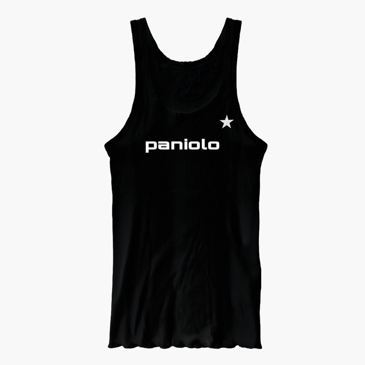 PANIOLO TANK TOP BLACK