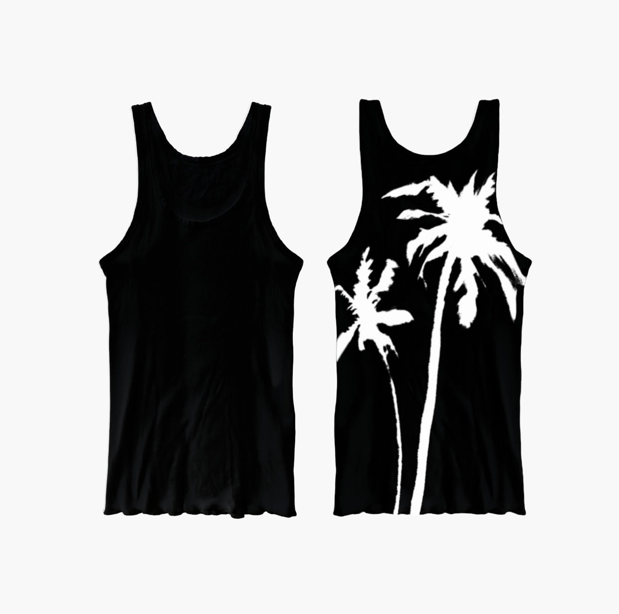 PALMS TANK TOP BLACK