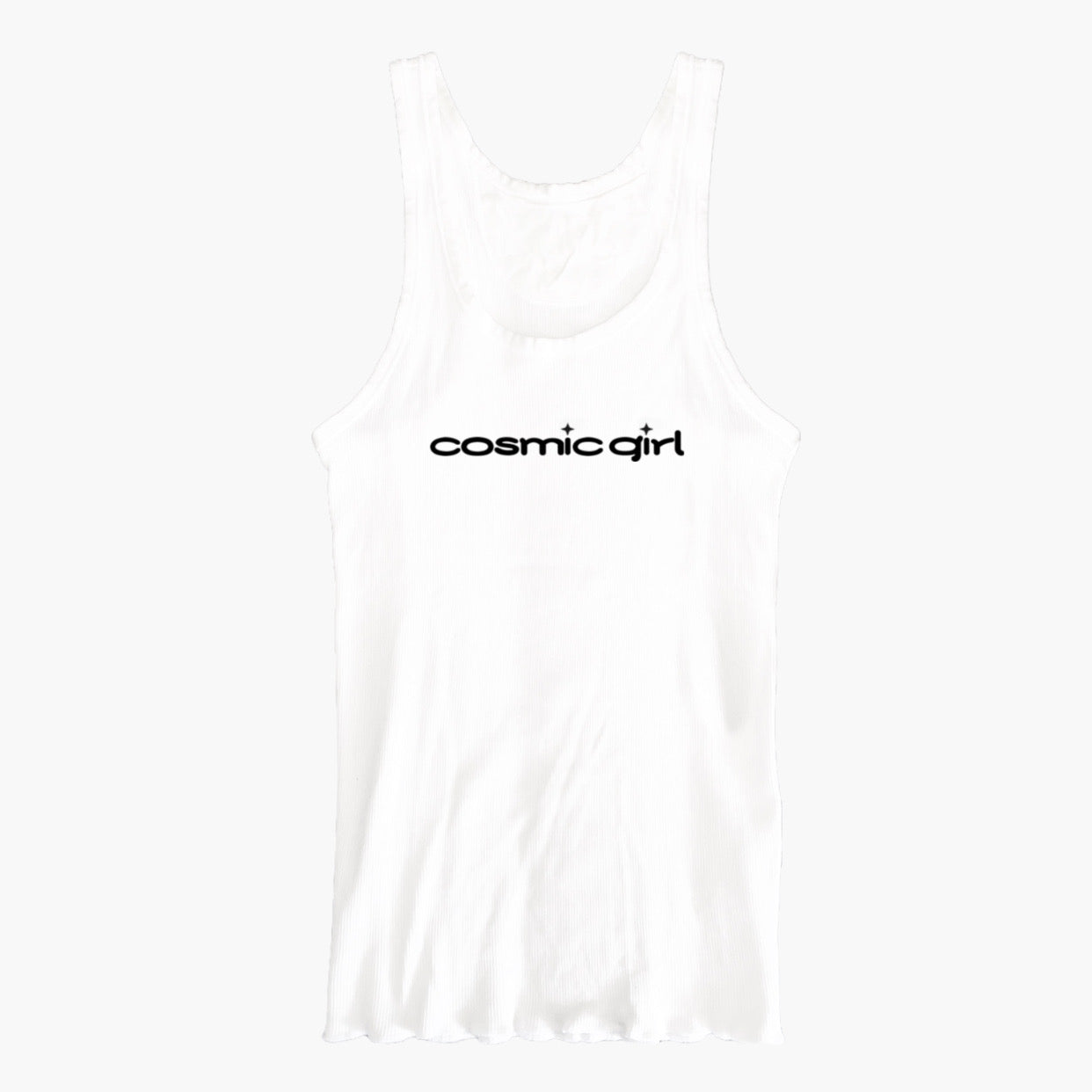 COSMIC GIRL TANK TOP WHITE