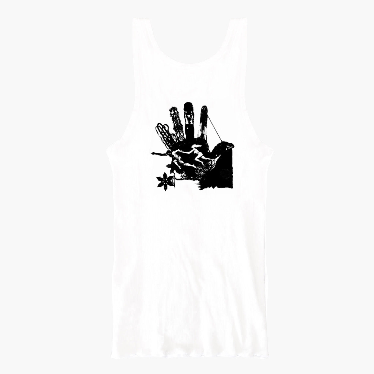 UNIT101 TANK TOP WHITE