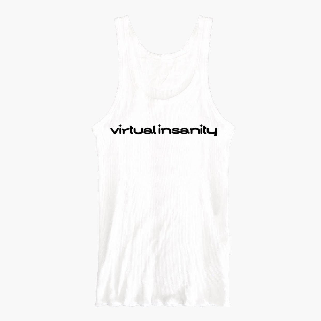 VIRTUAL INSANITY TANK TOP WHITE